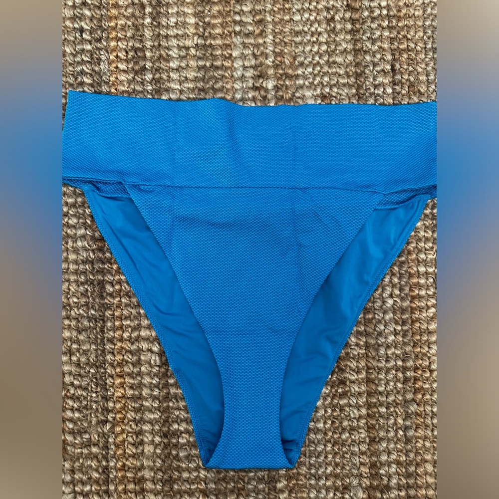 Aerie Vibrant Blue Cheeky Bikini Bottom